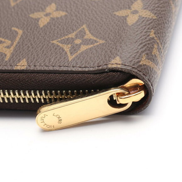 Louis Vuitton Wallet long canvas Monogram Zippy brown - Picture 7 of 7
